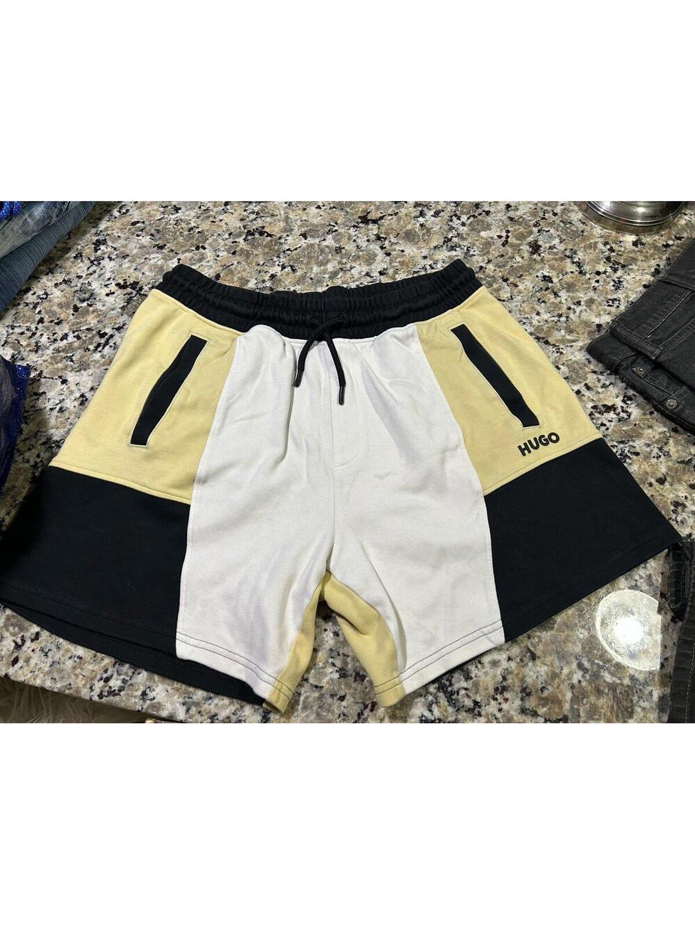 HUGO BOSS MENS  gym SHORTS SIZE L